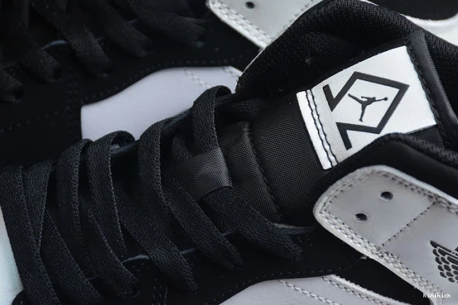 1765 mid white jordan black AllSeason diamond 1 air dh6933- 0619
